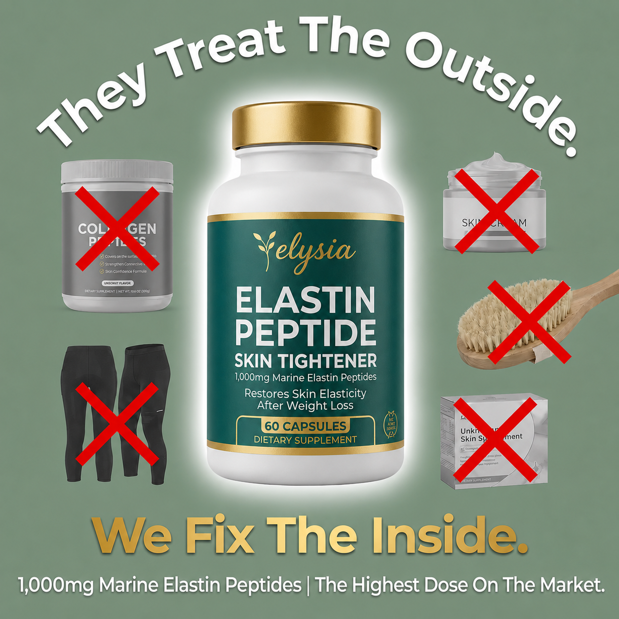 Elastin Peptide Skin Tightening Formula