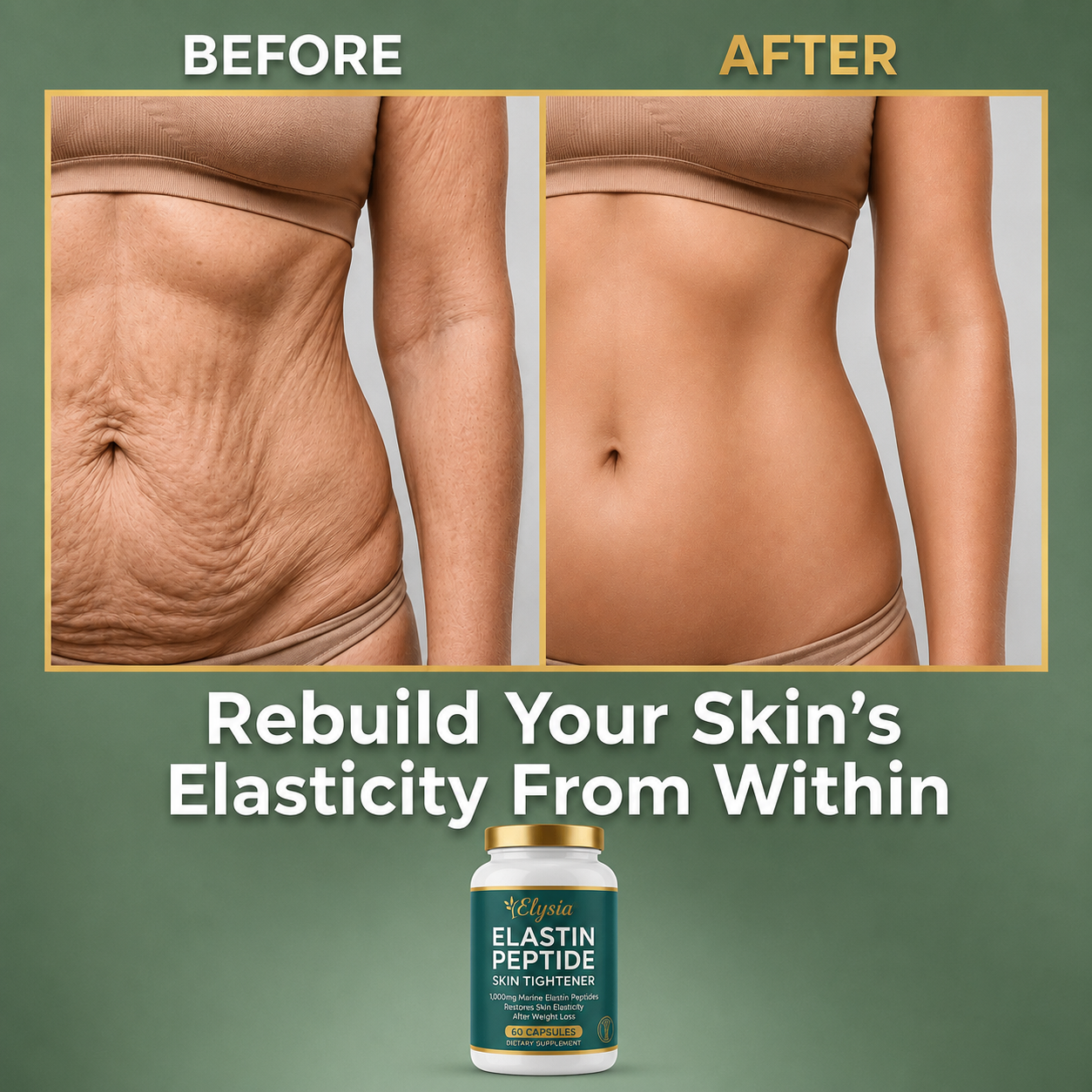 Elastin Peptide Skin Tightening Formula