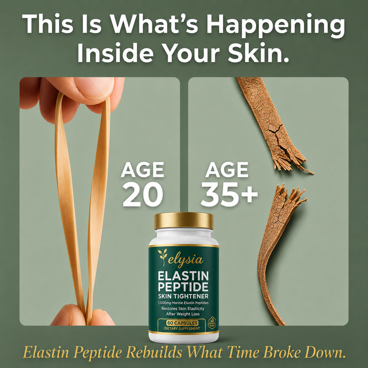 Elastin Peptide Skin Tightening Formula
